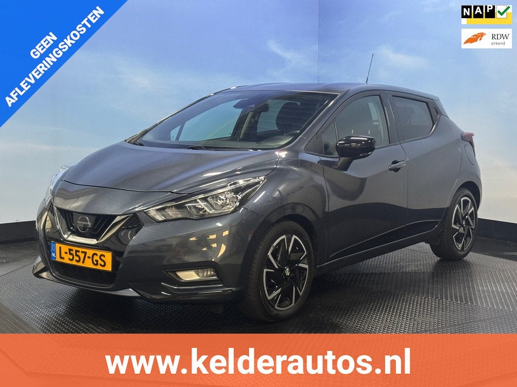 Nissan Micra 1.0 IG-T N-Design, Auto's, Nissan, Bedrijf, Te koop, Micra, ABS, Airbags, Airconditioning, Bluetooth, Boordcomputer