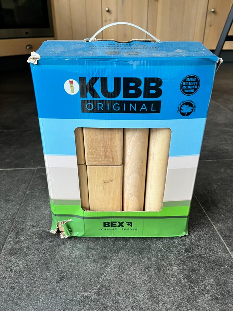 Kubb original buitenspeelgoed, Ophalen of Verzenden, Zo goed als nieuw
