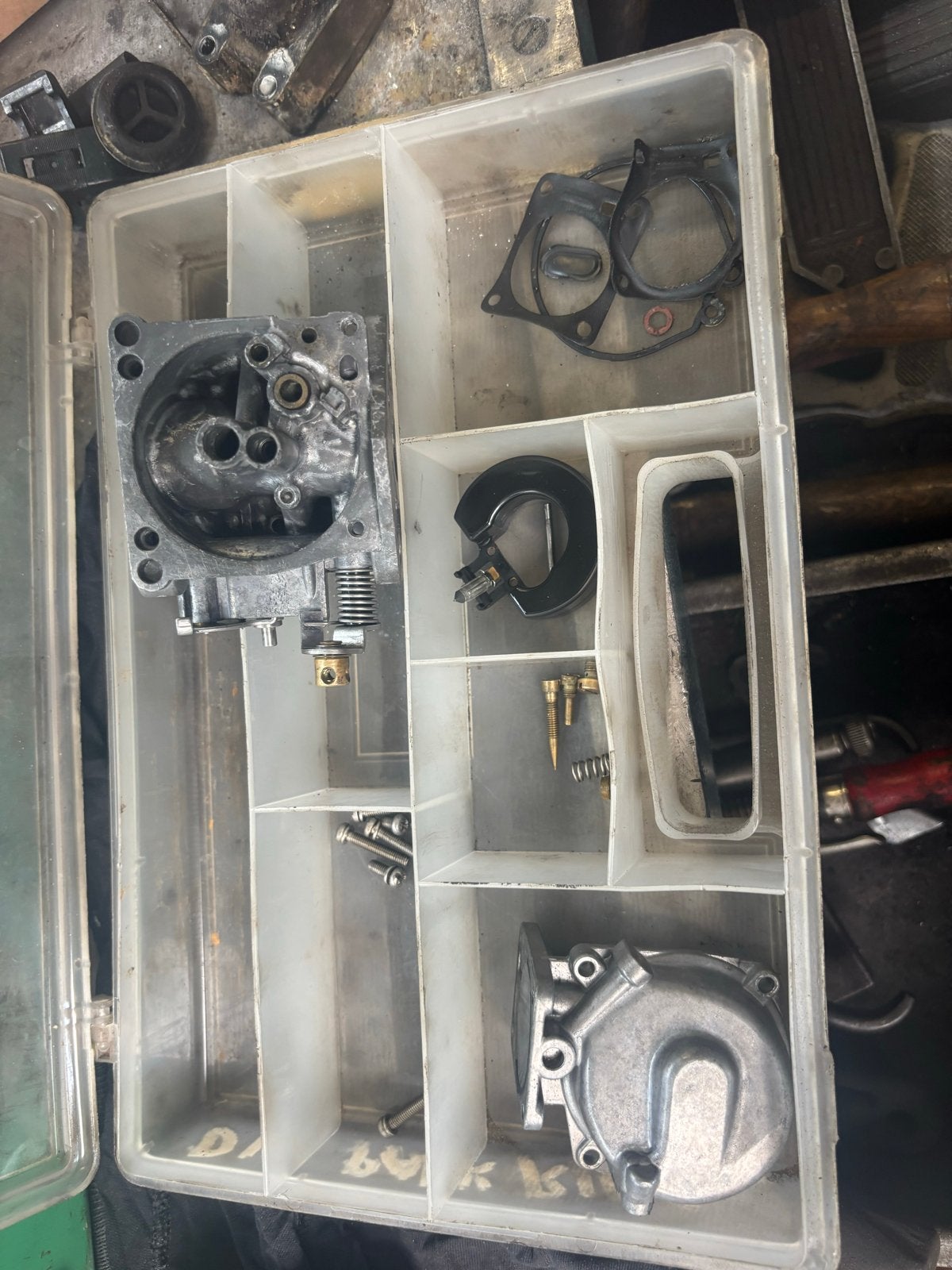Yamaha Malta 3 pk carburateur onderdelen, Ophalen of Verzenden, Gebruikt, Motor en Techniek
