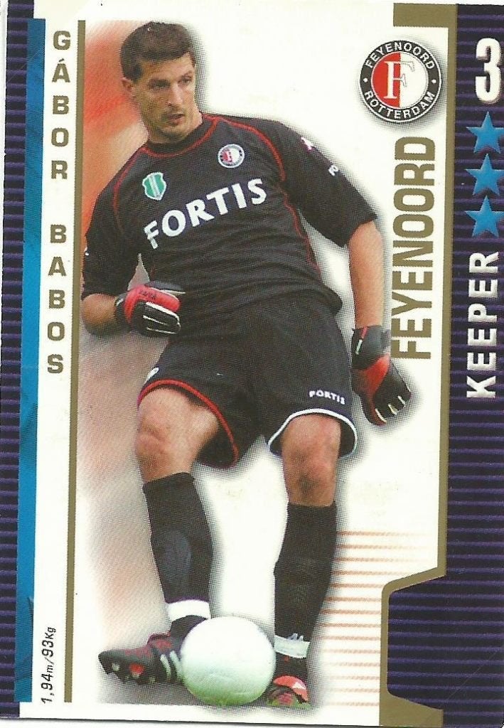 2004-2005 plaatjes All Stars Feyenoord 18 x, Ophalen of Verzenden, Gebruikt, Feyenoord, Poster, Plaatje of Sticker