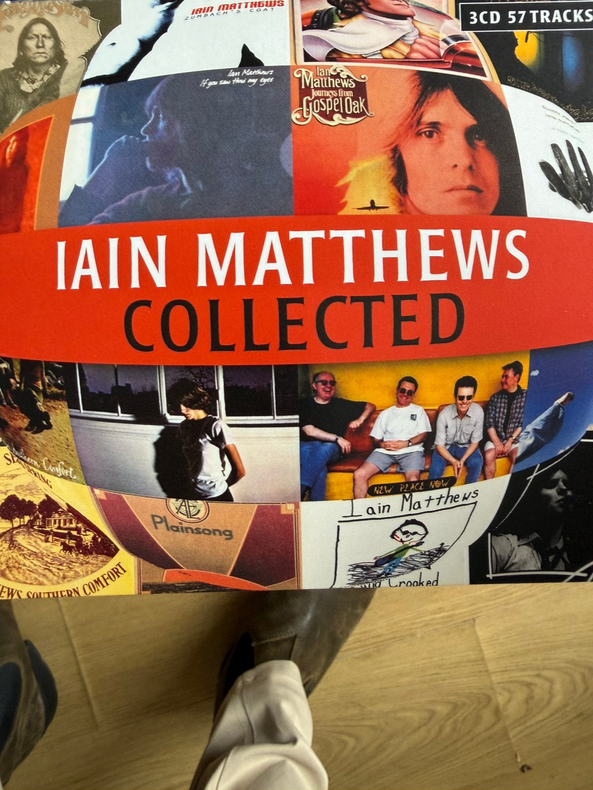 3 cd box iain matthews collected fairport convention, Cd's en Dvd's, Ophalen of Verzenden, Zo goed als nieuw, Poprock