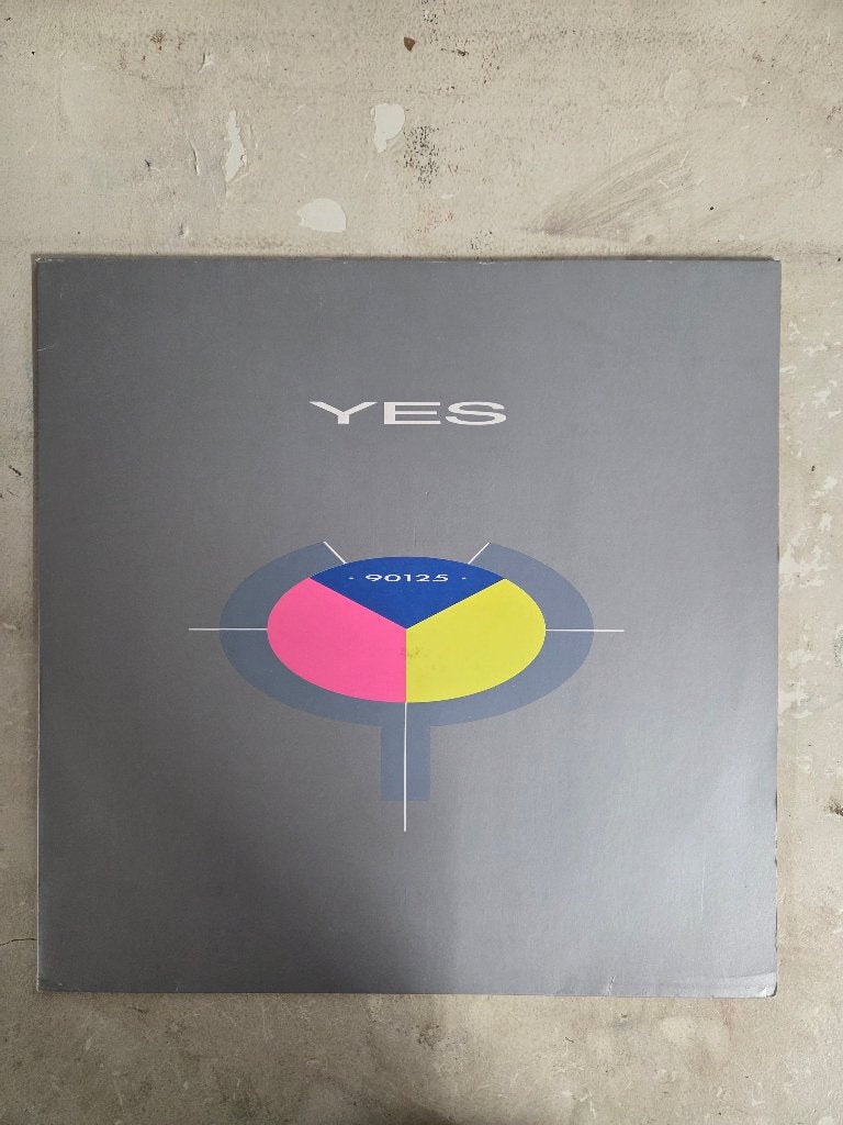 Vinyl lp YES: 90125, Cd's en Dvd's, Vinyl | Rock, LP, Inclusief binnenhoes, Ophalen of Verzenden, 12 inch
