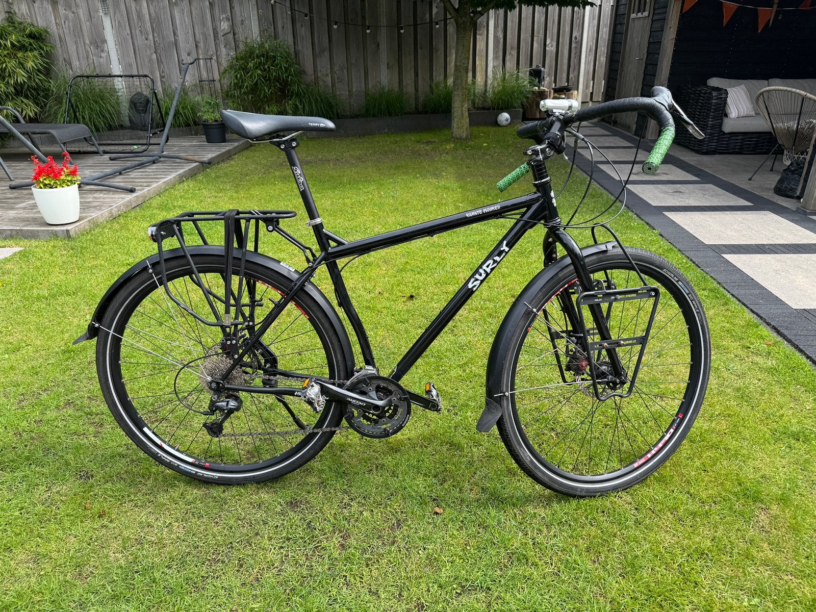 Surly Karata Monkey 29er reisfiets, 57 tot 61 cm, Meer dan 20 versnellingen, Schijfrem, Ophalen