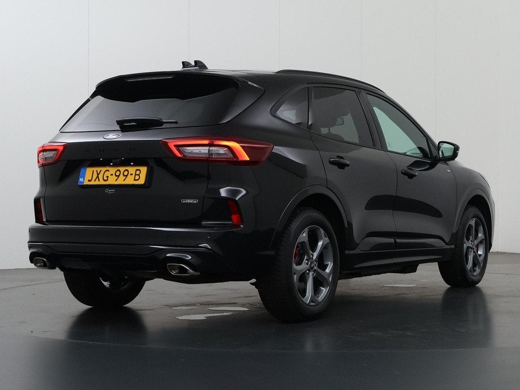 Ford Kuga 2.5 PHEV ST-Line X | Trekhaak Elektr. | Winterpakk, Auto's, Ford, 14 kWh, Gebruikt, 4 cilinders, Leder en Stof