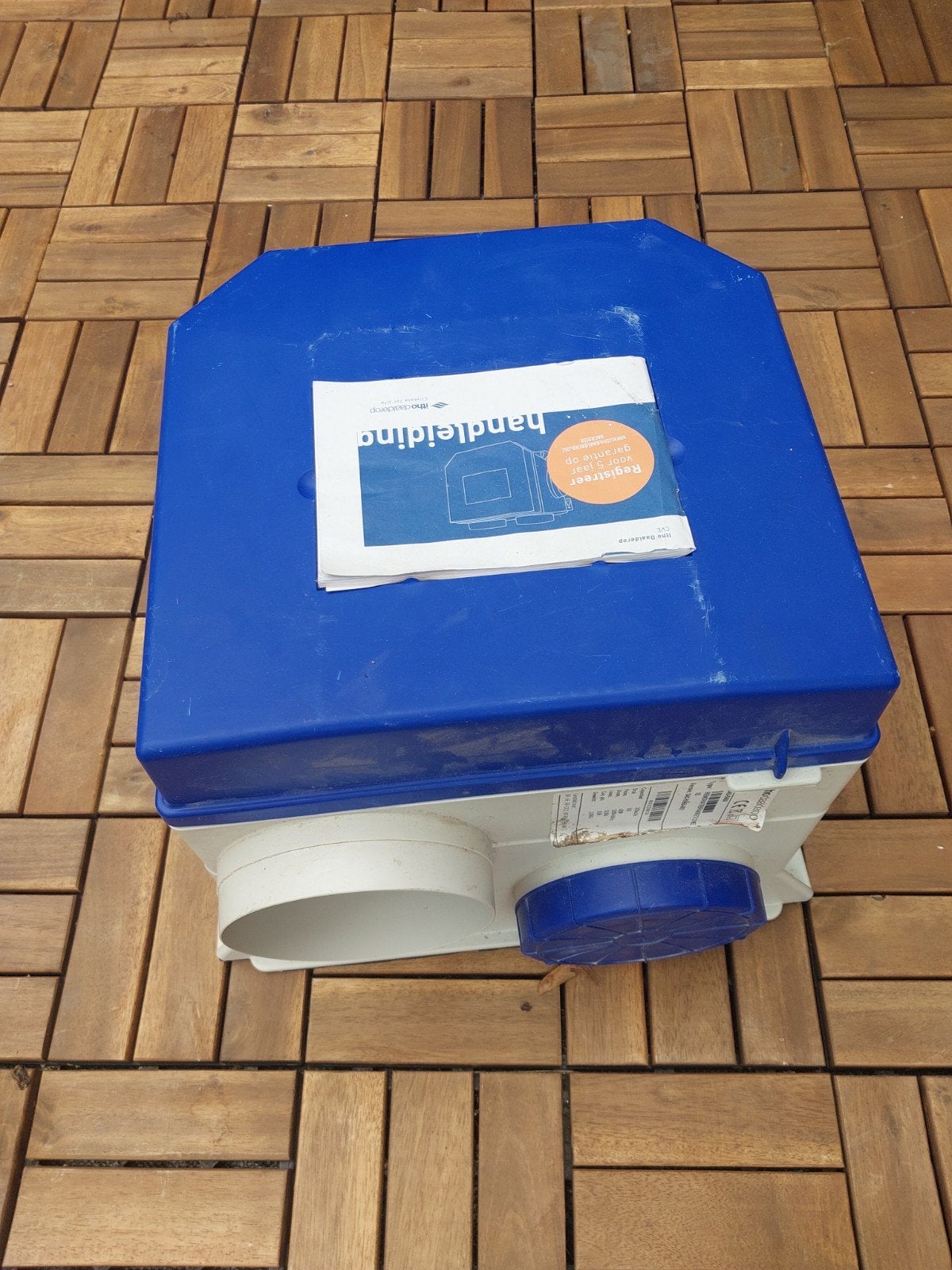 Itho mv mechanische ventilatie box, Doe-het-zelf en Verbouw, Ventilatie en Afzuiging, Ophalen of Verzenden, Afzuiger