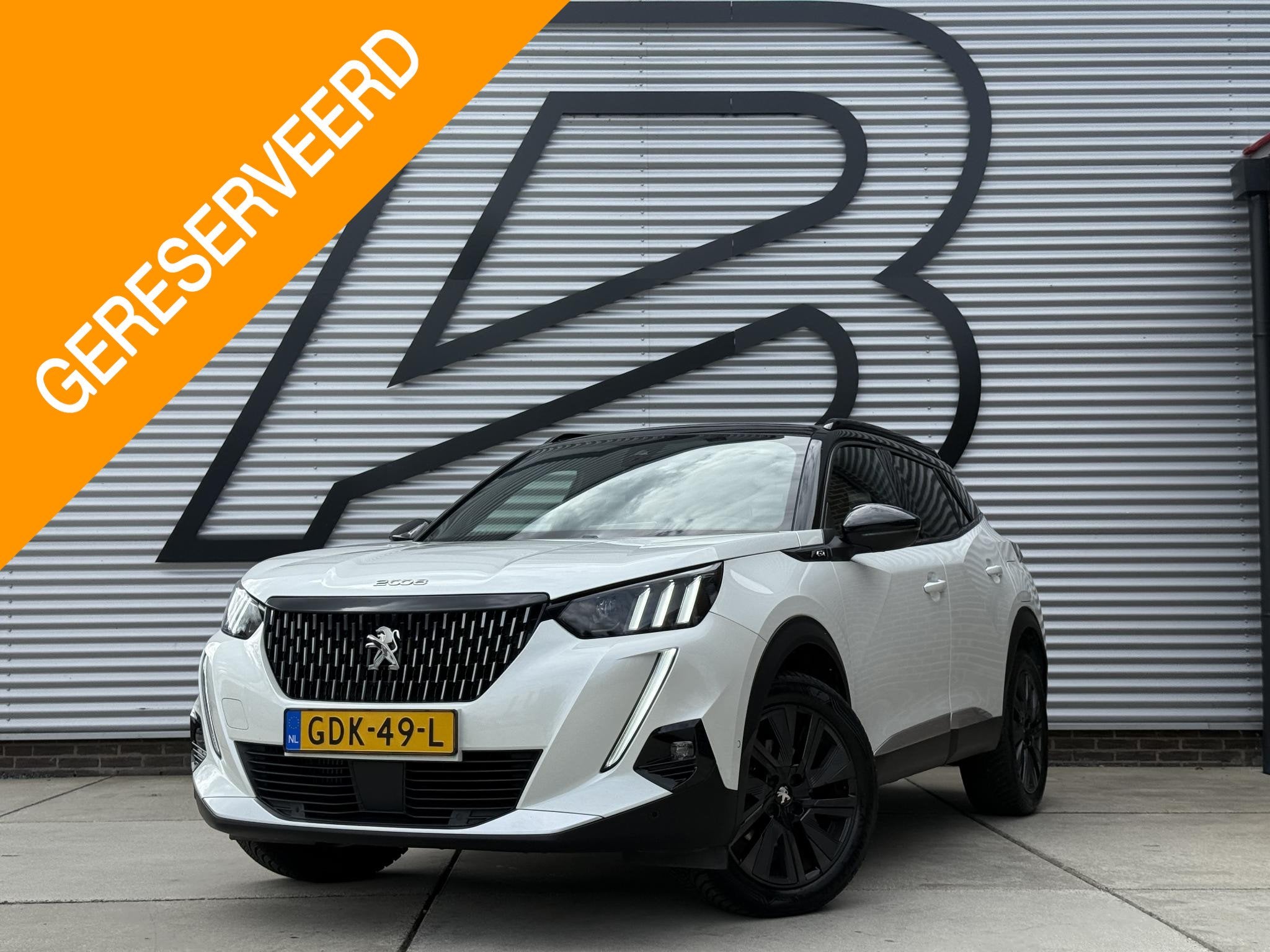 Peugeot 2008 1.2 PureTech GT 1e Eigenaar|Pano|Carplay|i-Cock, Auto's, Gebruikt, Euro 6, Wit, Leder
