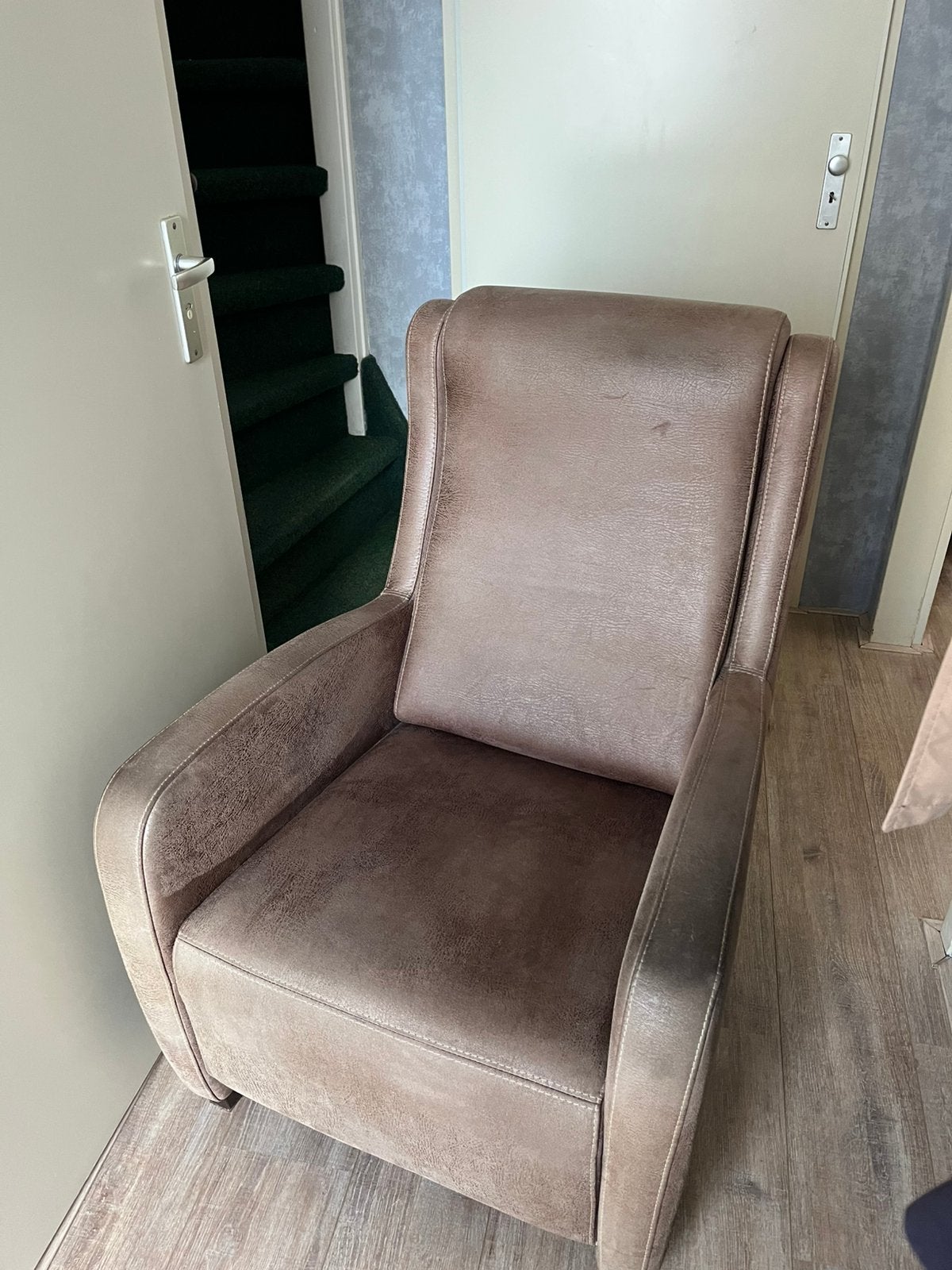 GRATIS Relax stoel fauteuil, Huis en Inrichting, Ophalen, Gebruikt, 75 tot 100 cm, 50 tot 75 cm