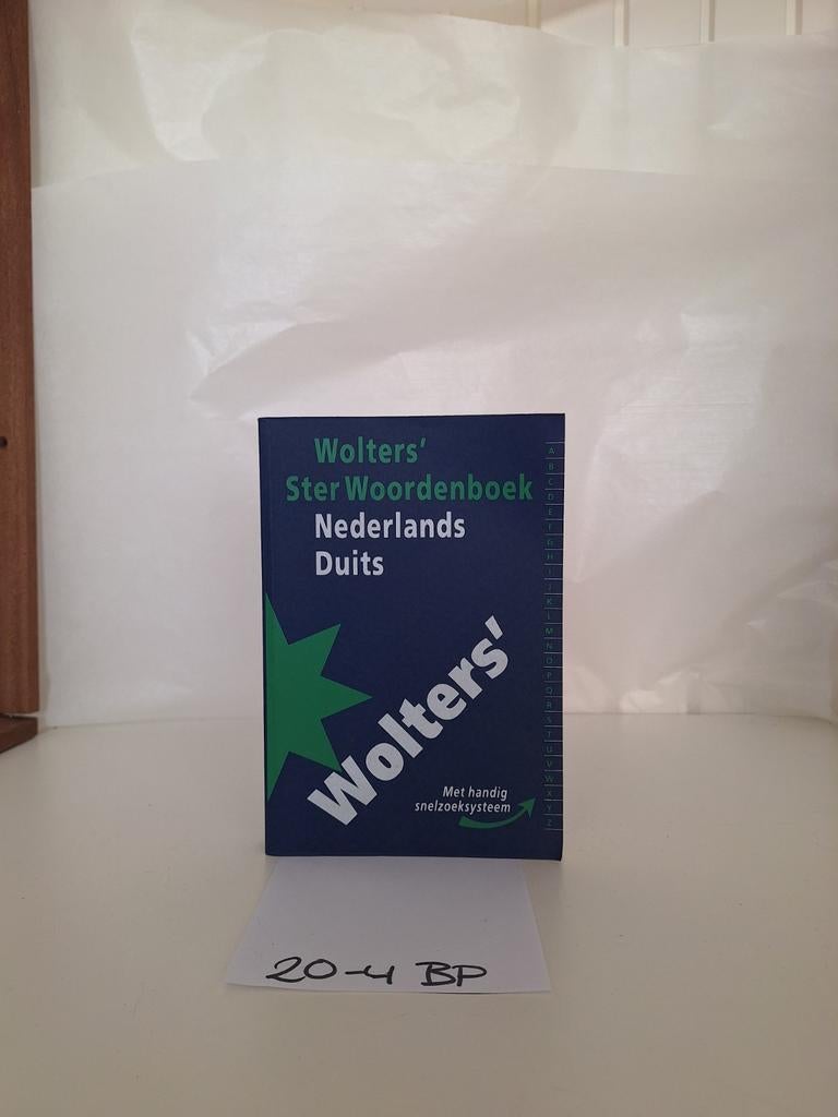 Wolters' Ster Woordenboek Nederlands Duits, Boeken, Woordenboeken, Onbekend, Koenen of Wolters, Nederlands, Ophalen of Verzenden