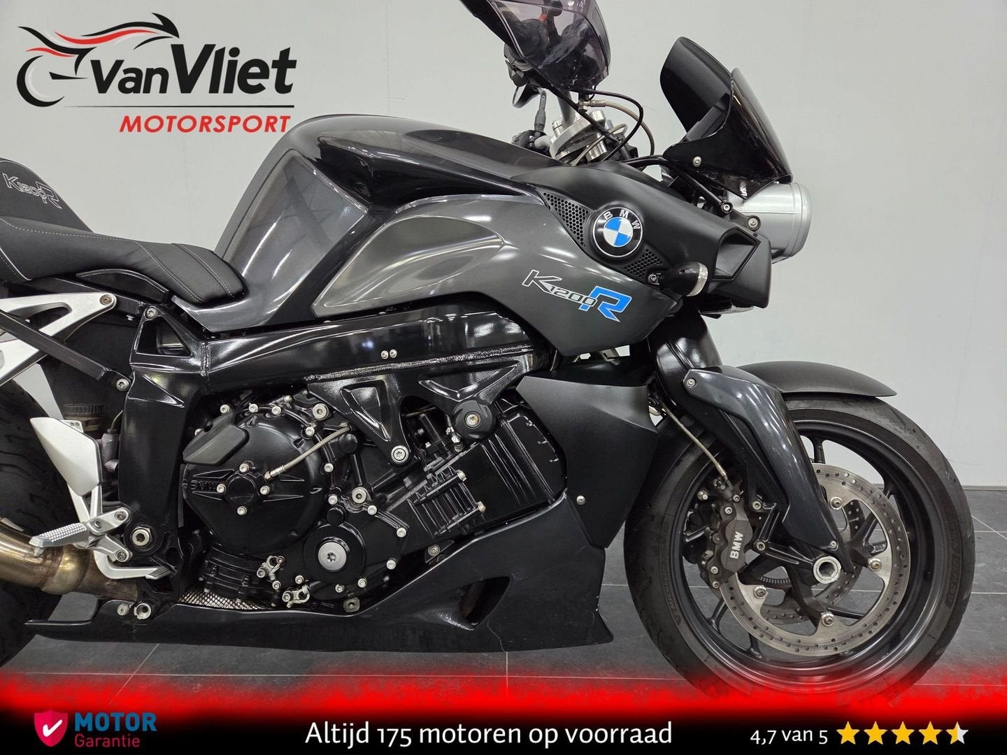 Top Conditie! Bmw K1200R Erg Mooie bj 2006 + Opties K 1200 R, 4 cilinders, Bedrijf, Onbekend, Toermotor