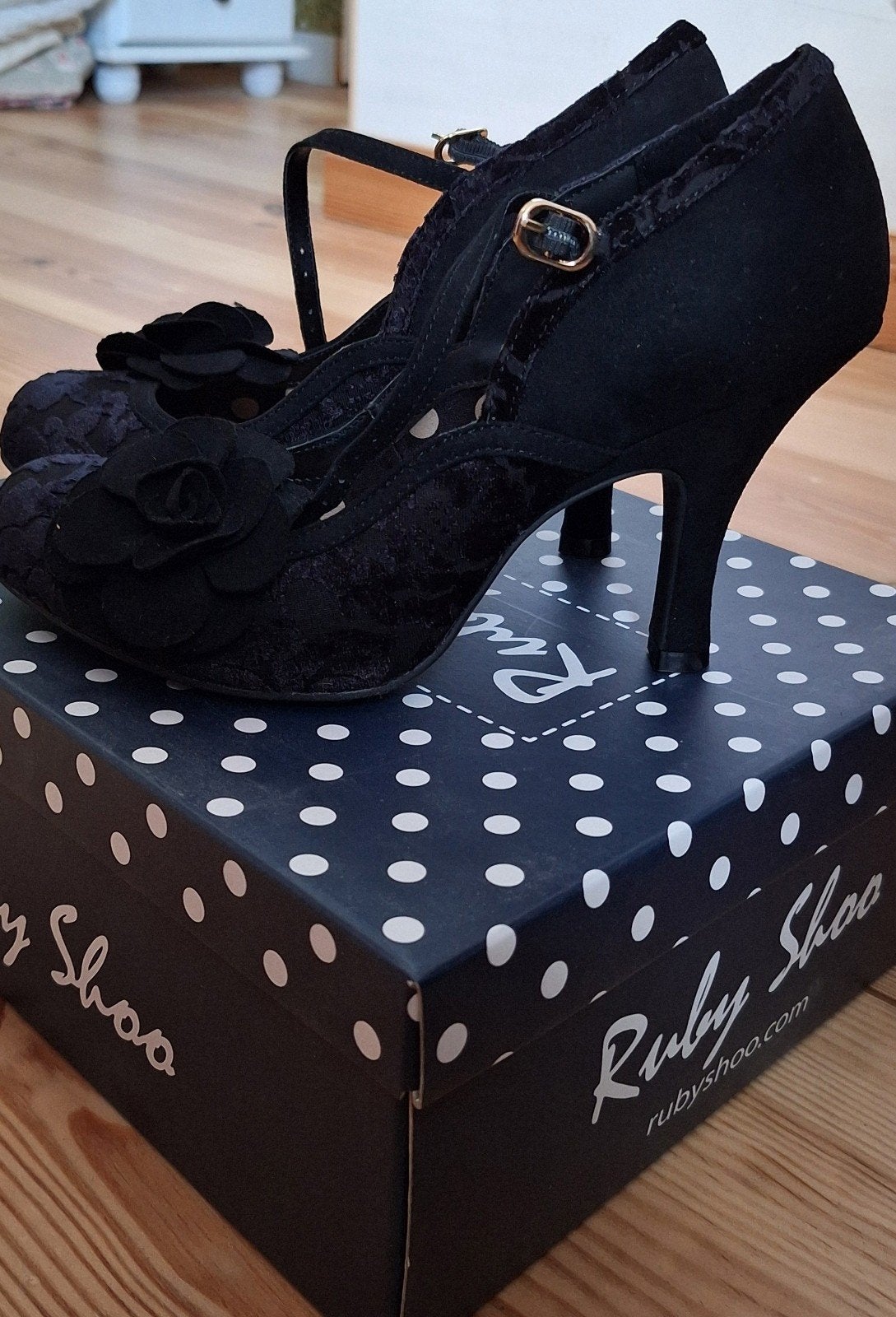 Ruby Shoo Pin-up Suede Pumps Zwart - Maat 40, Kleding | Dames, Pumps, Zwart, Nieuw, Ruby Shoo