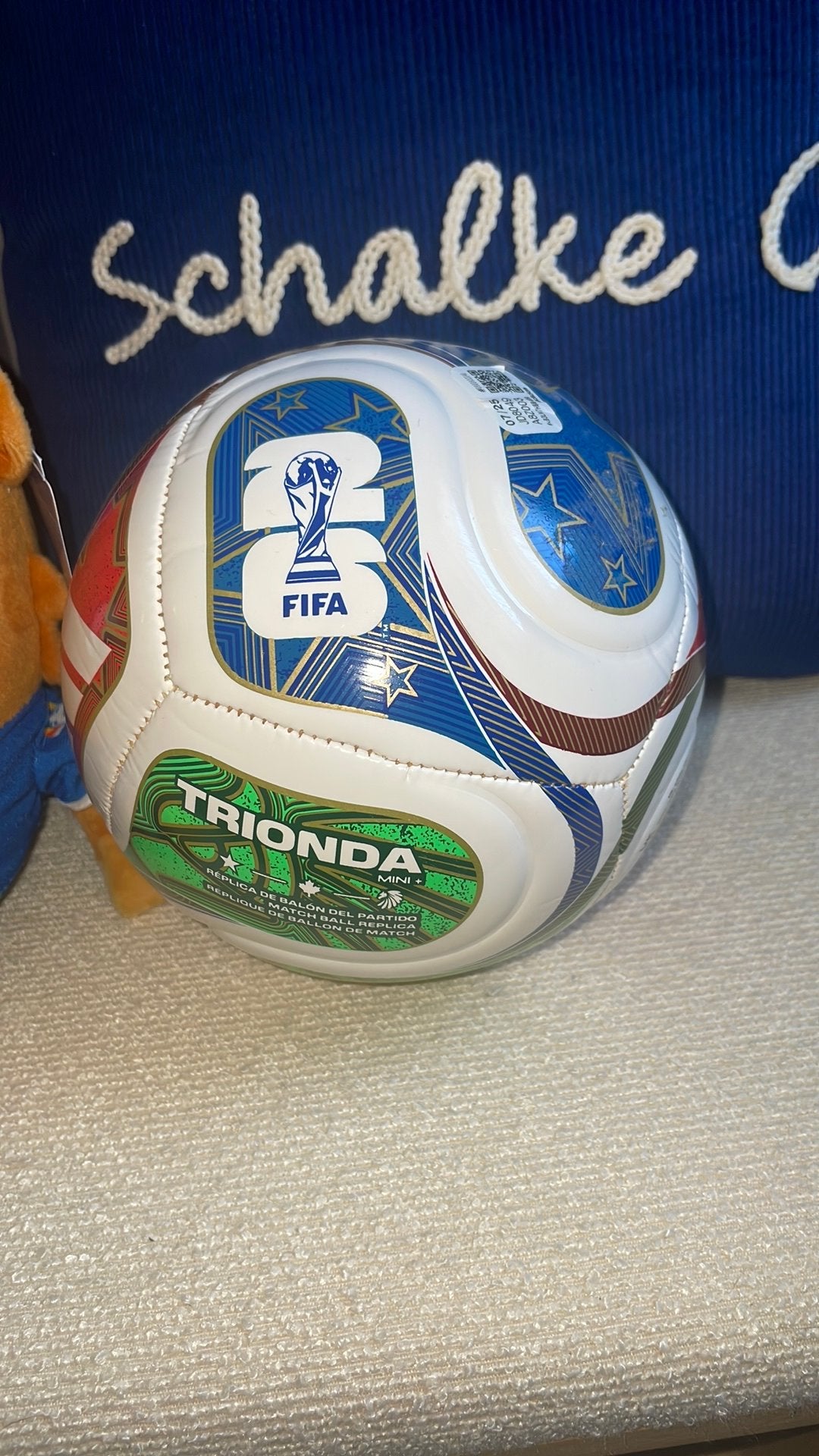 Adidas Wk 2026 Trionda bal, Ophalen of Verzenden, Zo goed als nieuw, Bal