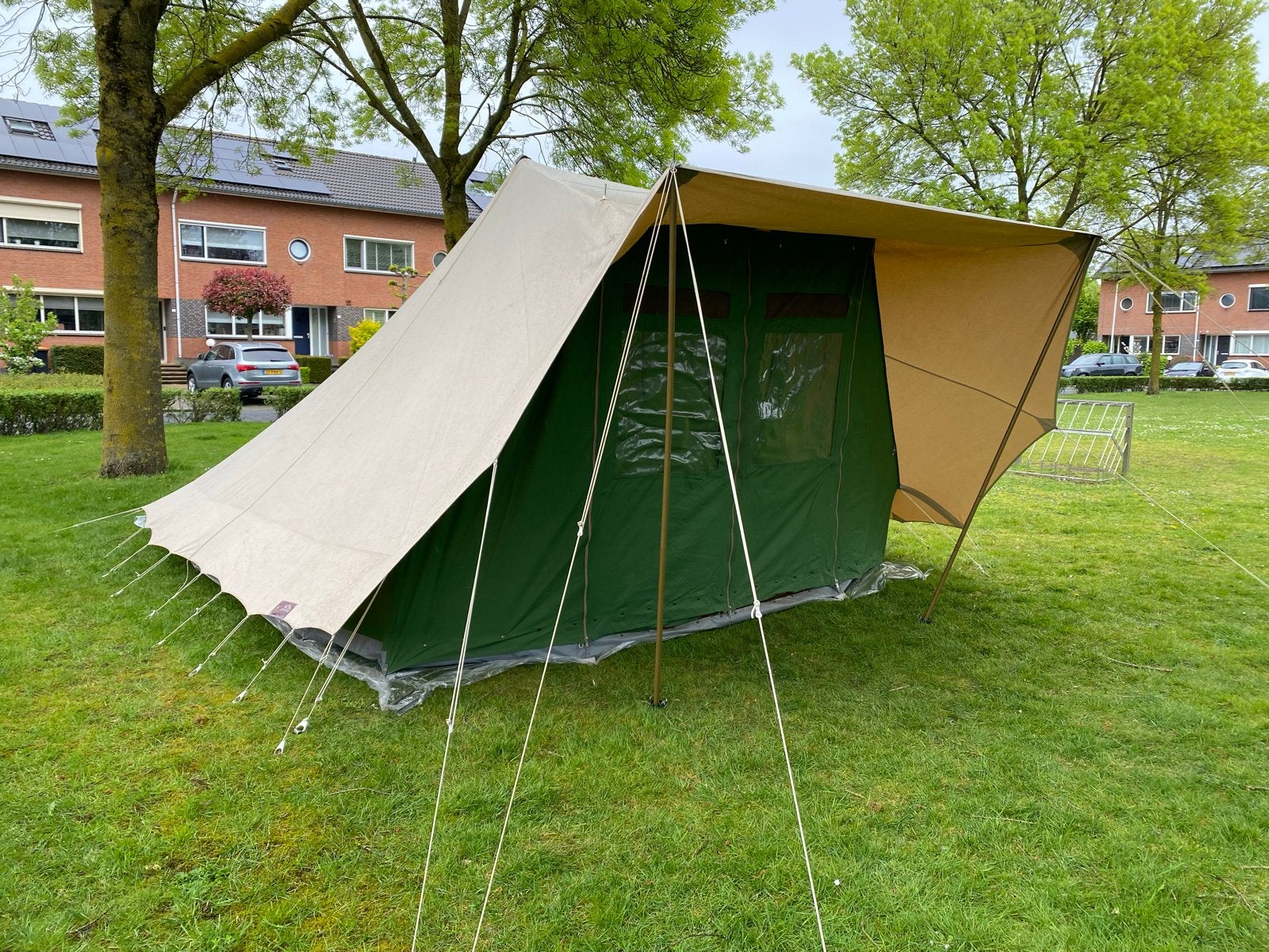 De Waard Lepelaar tent voor 4 personen, Caravans en Kamperen, Ophalen, Gebruikt, Tot en met 4