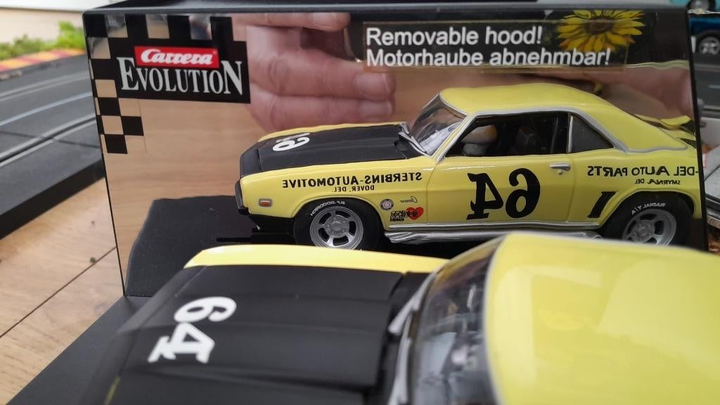 slotcar carrera evolution chevrolet camaro, Ophalen of Verzenden, Zo goed als nieuw, Elektrisch, Carrera