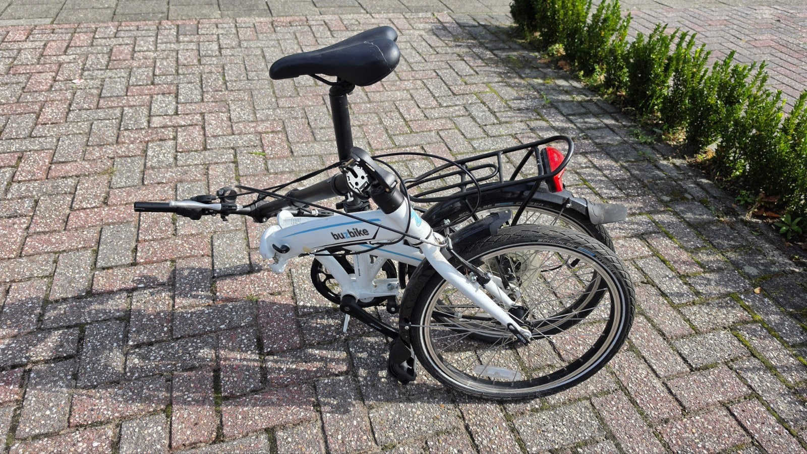 Opvouwbare fiets - buzbike - 7 versnellingen, 20 inch of meer, Gebruikt, Velgrem, Versnellingen