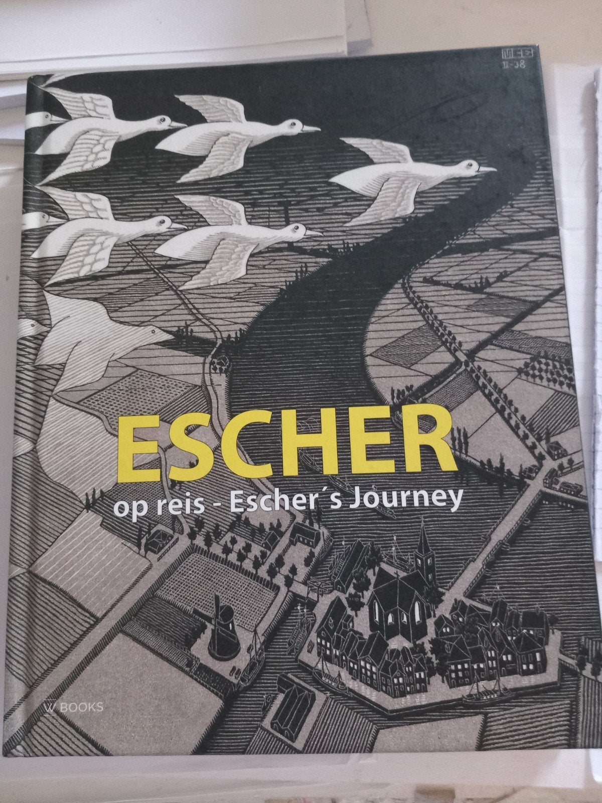 Escher .🪄🎏..kunst boek, Ophalen