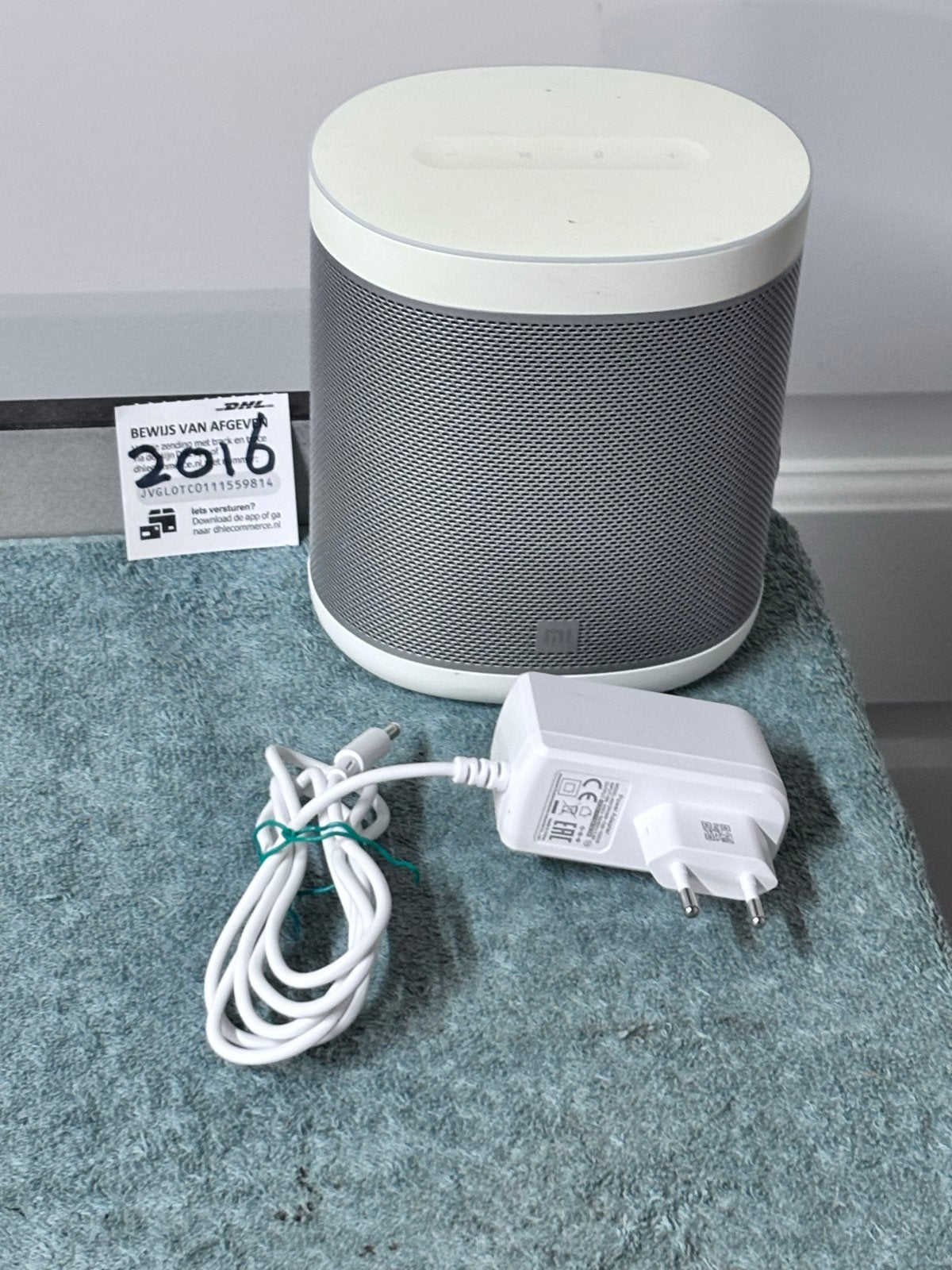 Xiaomi Mi Smart Speaker - Slimme Speaker met Google Assistan, Overige merken, Slimme speaker, Gebruikt, WiFi