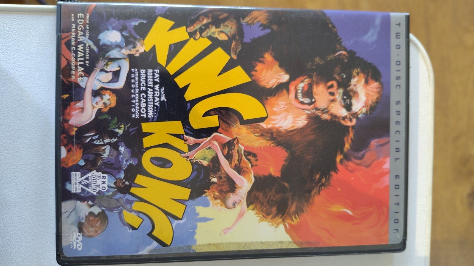 King Kong (1933) - 2-Disc Special Edition DVD, Engels, Bonusmateriaal, Ophalen of Verzenden, Zo goed als nieuw