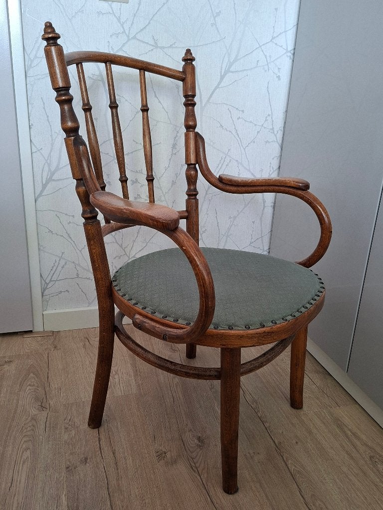 Thonet armstoel, Antiek en Kunst, Ophalen