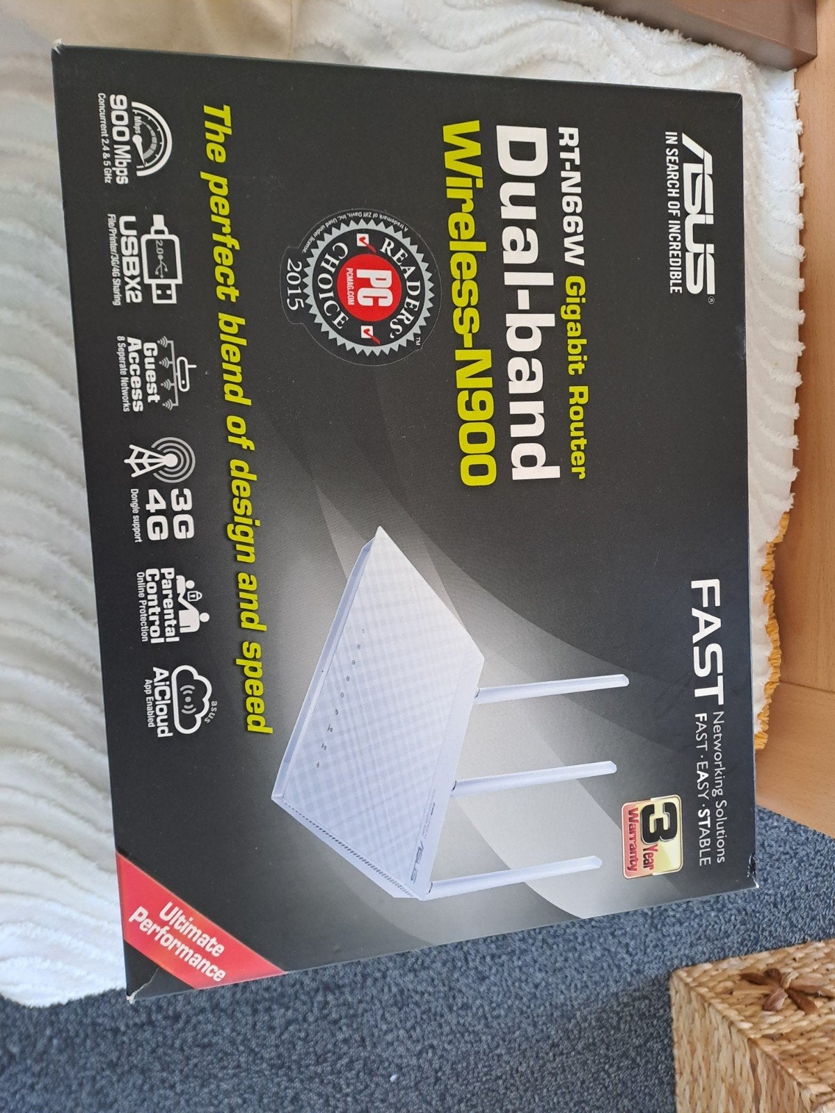 Dual-band Wireless N900 router, Ophalen of Verzenden