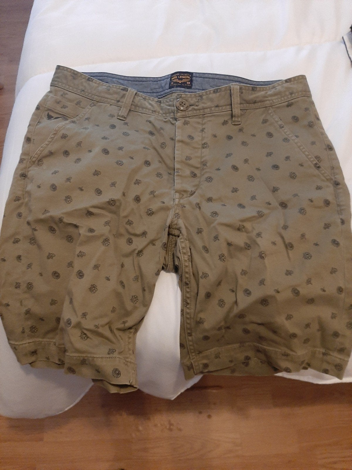 Pall Mall Korte Broek Maat M - Zeer Nette Staat, Maat 48/50 (M), Beige, Pall Mall, Ophalen of Verzenden