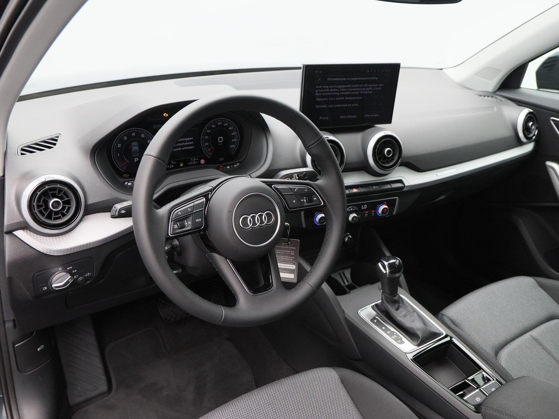 Audi Q2 35 TFSI Advanced edition | 17 inch | Zwart optiek |, Auto's, Audi, Voorwielaandrijving, Stof, 150 pk, Bedrijf