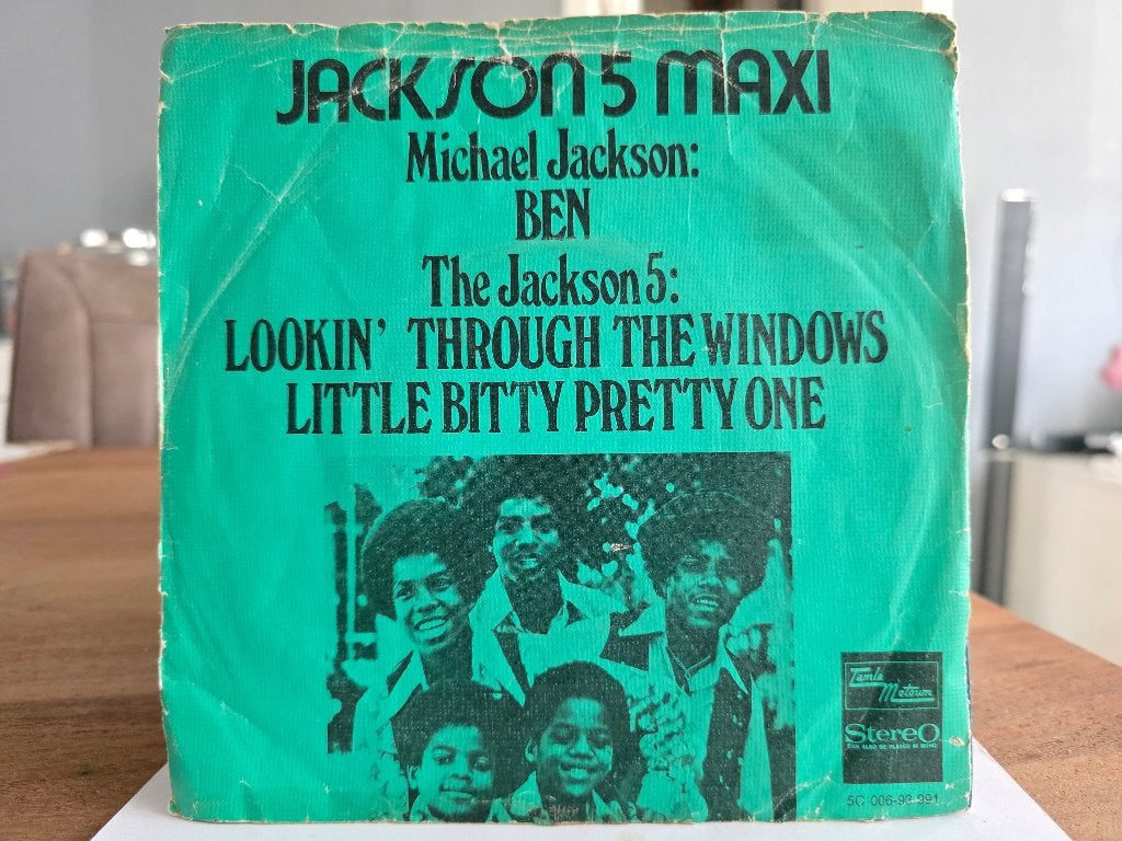 7" Single Michael Jackson - Ben / The Jackson 5 – Lookin', Cd's en Dvd's, Gebruikt, 7 inch, Ophalen of Verzenden, Pop