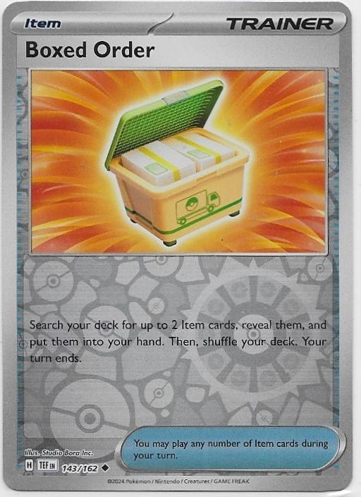 Temporal Forces,  Boxed Order [reverse] 143/162, Verzenden, Nieuw, Losse kaart