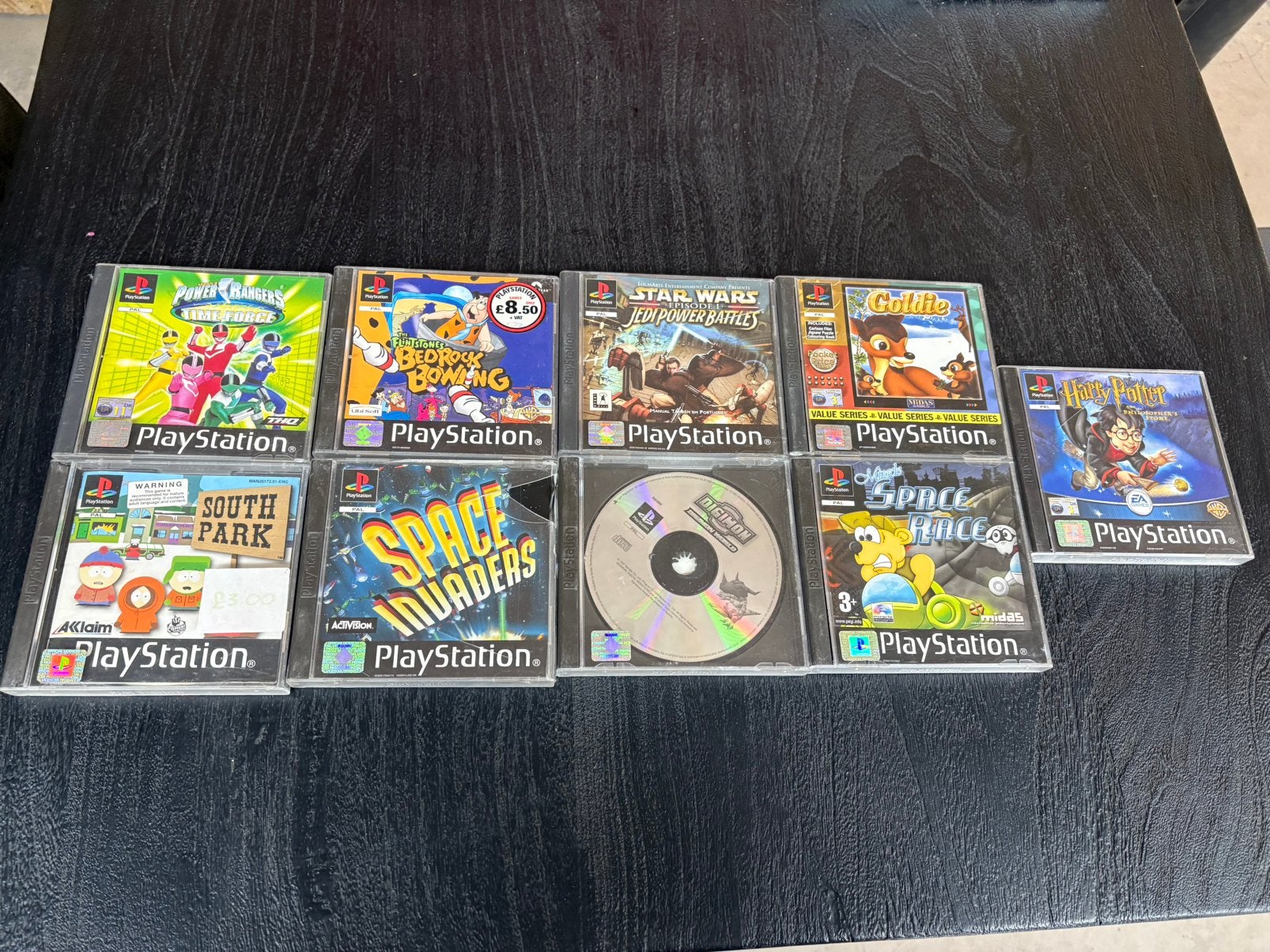 9 PlayStation 1 spellen PS1 Digimon Harry Potter, South Park, Avontuur en Actie, 1 speler, Ophalen of Verzenden, Zo goed als nieuw