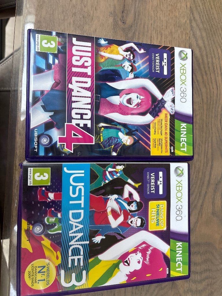 Just dance 3+4 voor xbox, Spelcomputers en Games, Muziek, Gebruikt, Ophalen of Verzenden, 3 spelers of meer
