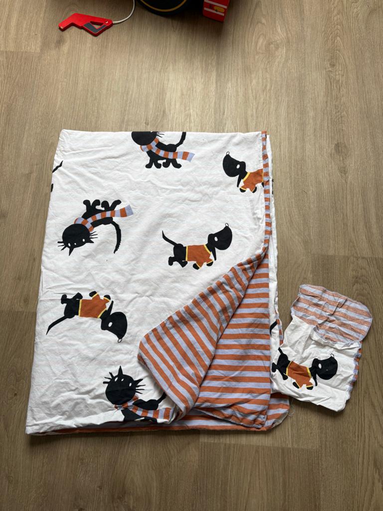 Matrashoezen, dekbedhoezen en dekbedden, Kinderen en Baby's, Kinderkamer | Beddengoed, Overige kleuren, Jongetje of Meisje, Overige typen