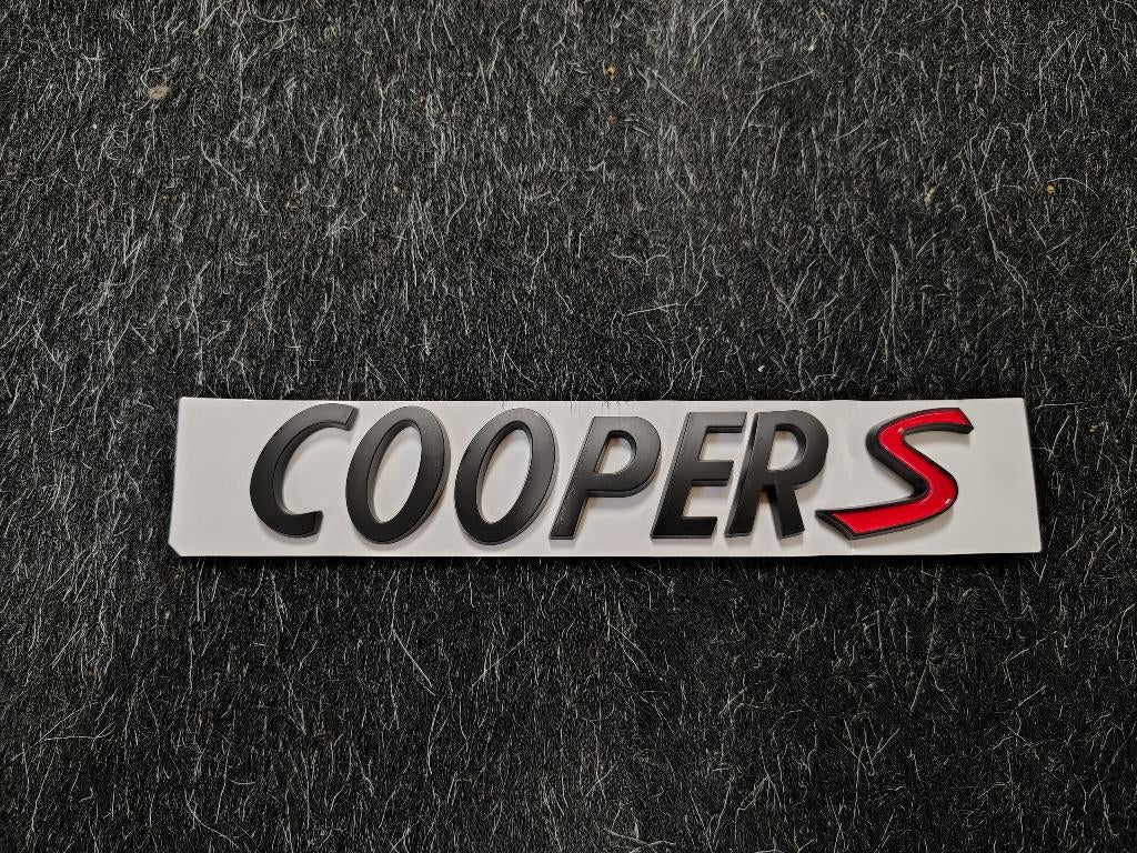 Embleem Mini Cooper S/ 1.6 16v/ R53/ 2002-2006, Auto-onderdelen, Verzenden, Gebruikt, Mini