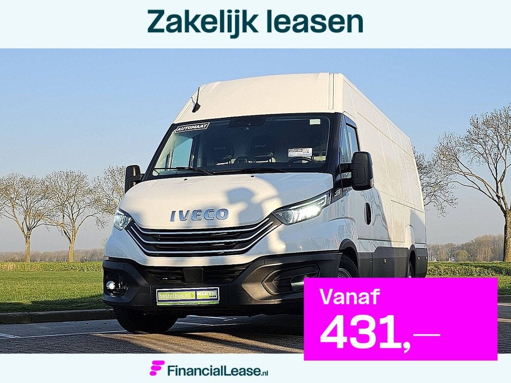 IVECO DAILY 35S16 l4h2 navi camera ac!, Automaat, Gebruikt, Euro 6, Iveco