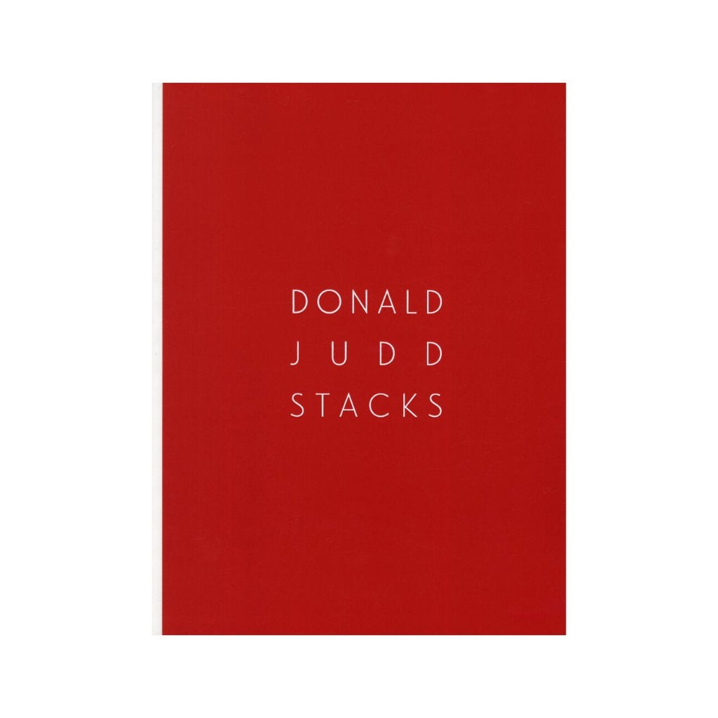 Donald Judd - Stacks, Boeken, Ophalen of Verzenden, Nieuw