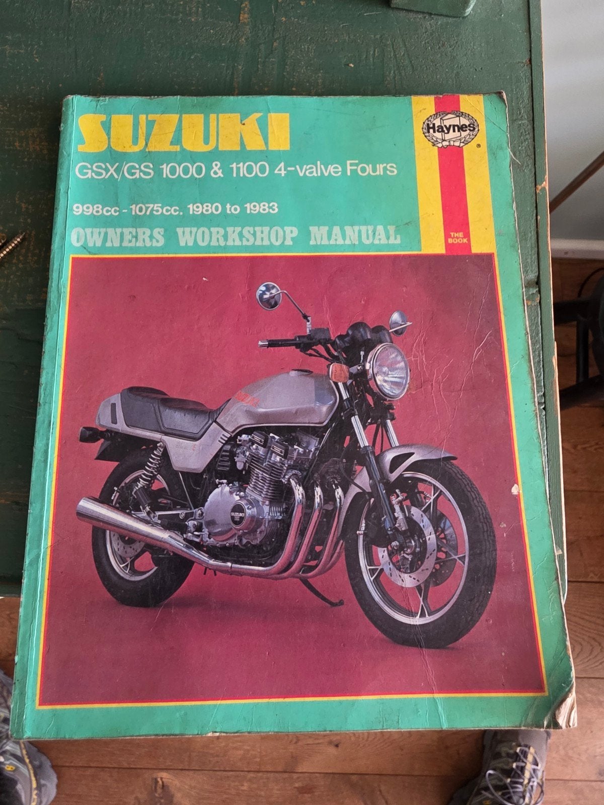 Haynes Wpl handboek Suzuki GSX/GS 1000 & 1100 (1980-198, Ophalen of Verzenden, Gebruikt