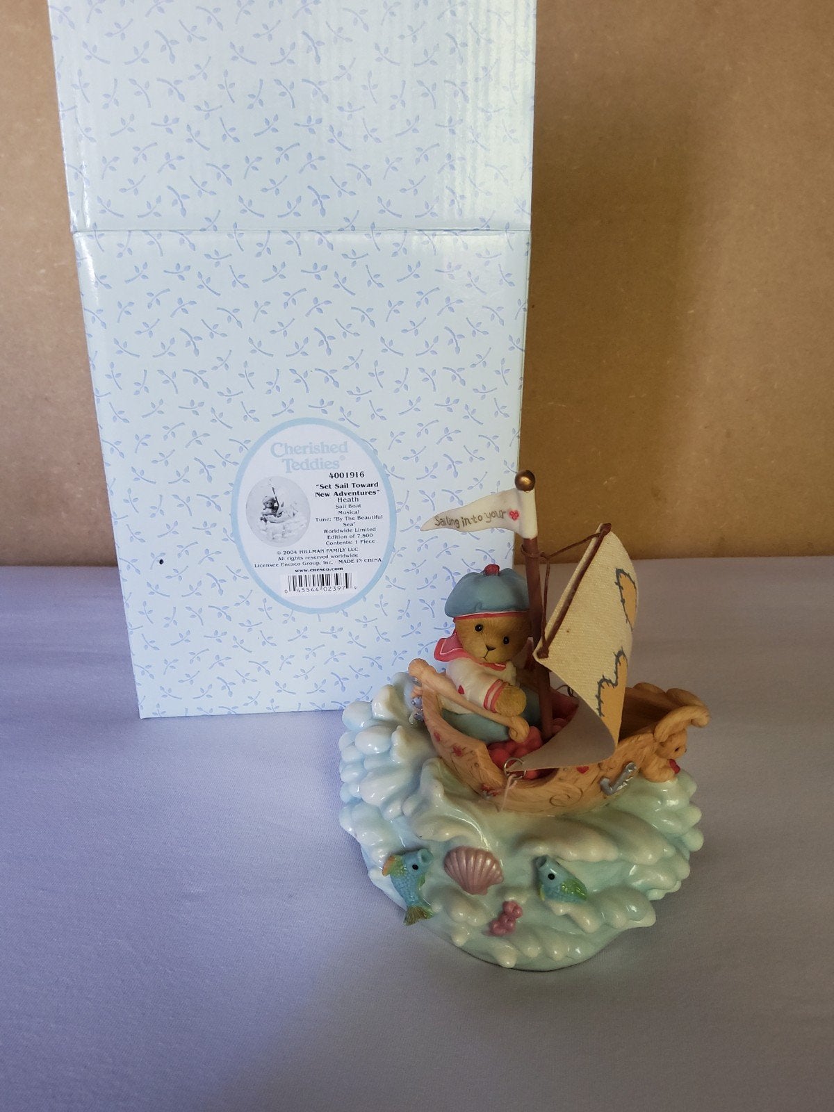 Cherished teddie Heath, Verzamelen, Beren en Cherished Teddies, Ophalen of Verzenden, Zo goed als nieuw, Beeldje, Cherished Teddies