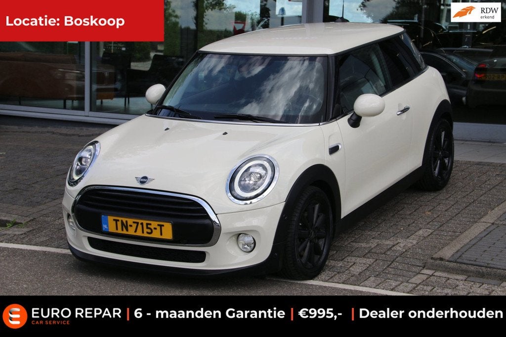 Mini 3-Deurs 1.5 One Pepper AUTOMAAT NL-AUTO DEALER OND, Auto's, Mini, Euro 6, 4 stoelen, Bedrijf, 3 cilinders