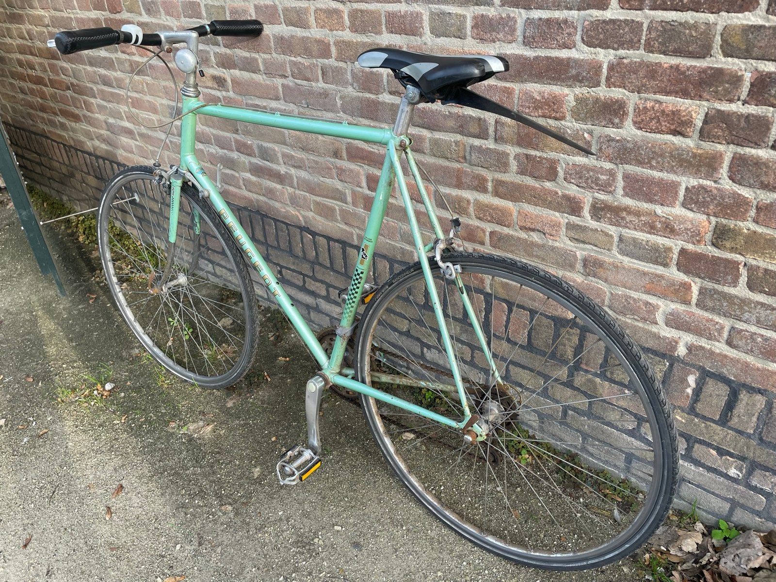 Retro Peugeot racefiets - Klassieke stijl, Fietsen en Brommers, Overige merken, 28 inch, Gebruikt, Ophalen of Verzenden