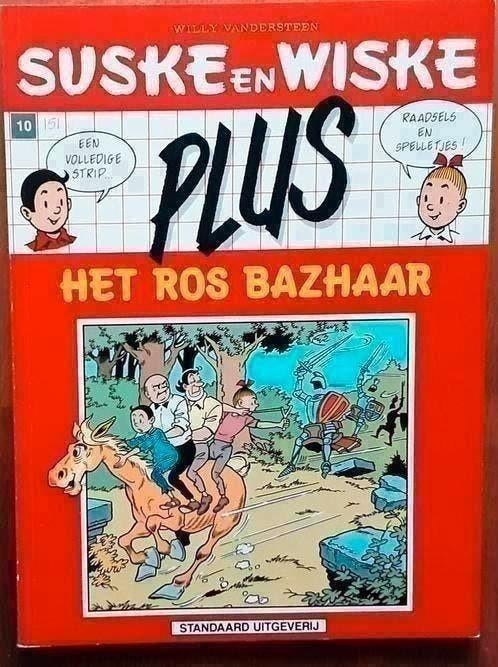 Suske en Wiske plus 10 Het ros Bazhaar - Vandersteen 1993, Eén stripboek, Ophalen of Verzenden, Zo goed als nieuw