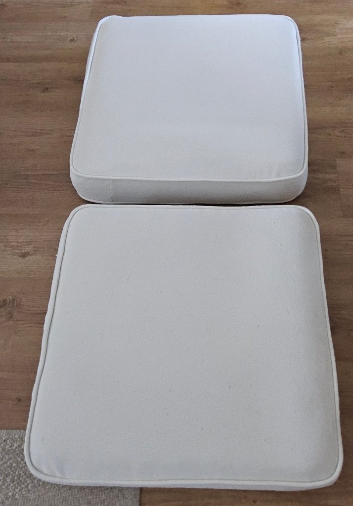 2x IKEA JÄRPÖN / DUVHOLMEN zitkussens 62x62 cm, Tuin en Terras, Ophalen, Zo goed als nieuw