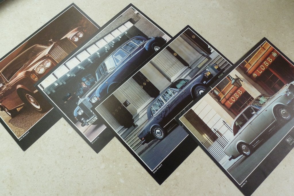 Rolls Royce folder silver shadow wraith phantom, Ophalen of Verzenden, Zo goed als nieuw, Overige merken