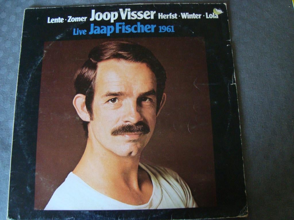 Joop visser- live jaap vischer 1961, Ophalen of Verzenden, Zo goed als nieuw, 12 inch, Levenslied of Smartlap