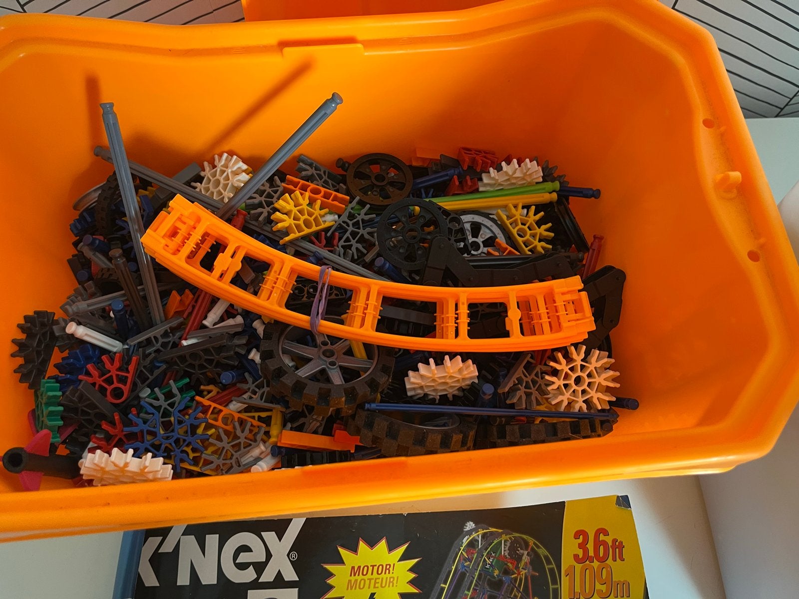 Grote partij K'nex bouwblokken en onderdelen, Ophalen of Verzenden, Gebruikt, K'nex