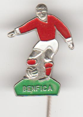 Voetbal speld Benfica, Verzenden, Zo goed als nieuw, Sport