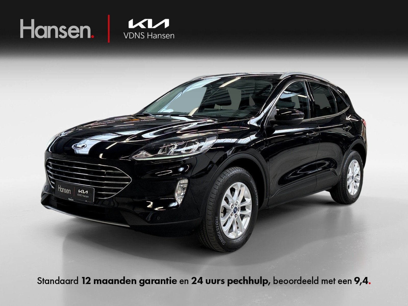 Ford Kuga PHEV Titanium I Winterpakket I Carplay I Camera, Auto's, Ford, Gebruikt, 4 cilinders, Zwart, Plug-in hybride
