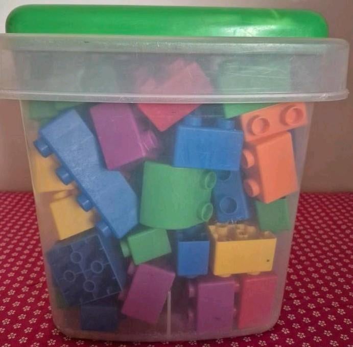 LEGO voor Baby Peuter Volle Bak = Vintage Lego, Ophalen of Verzenden