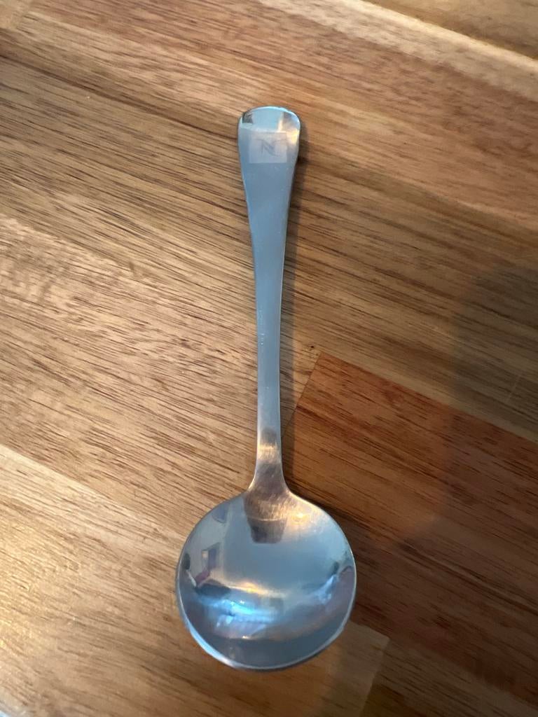 Zilverkleurige lepel van Nespresso, Ophalen of Verzenden