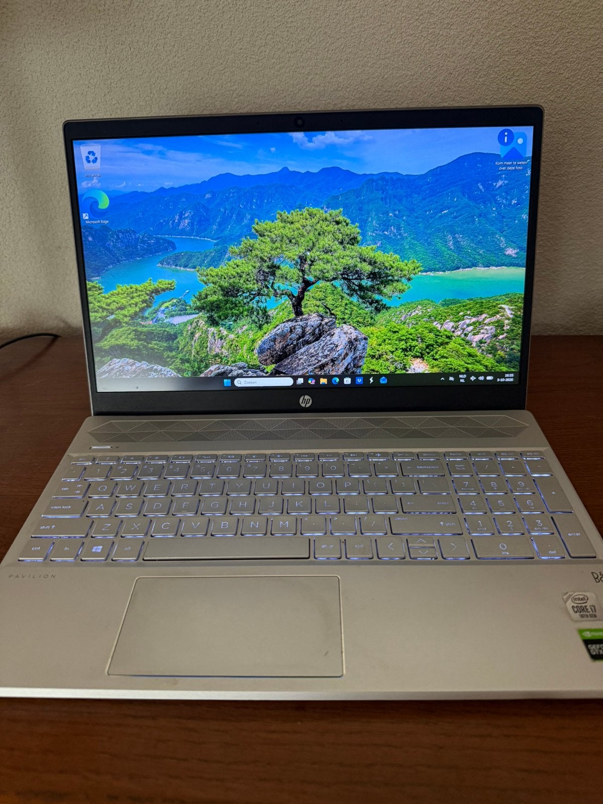 Te koop HP laptop   Heeft onderhoud nodig, Computers en Software, Ophalen of Verzenden, Gebruikt, 15 inch, 2 tot 3 Ghz