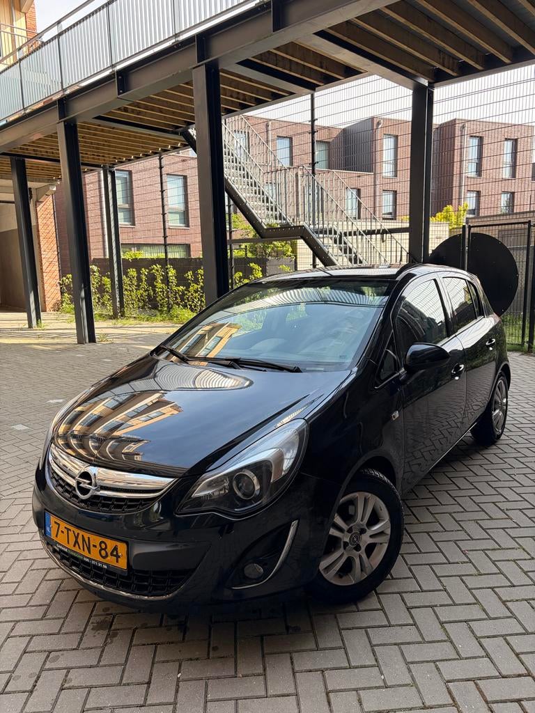 Opel Corsa 1.2 16V 5D 2014 Zwart, Auto's, Opel, Particulier, Corsa, Benzine, B, Hatchback, Handgeschakeld, Origineel Nederlands