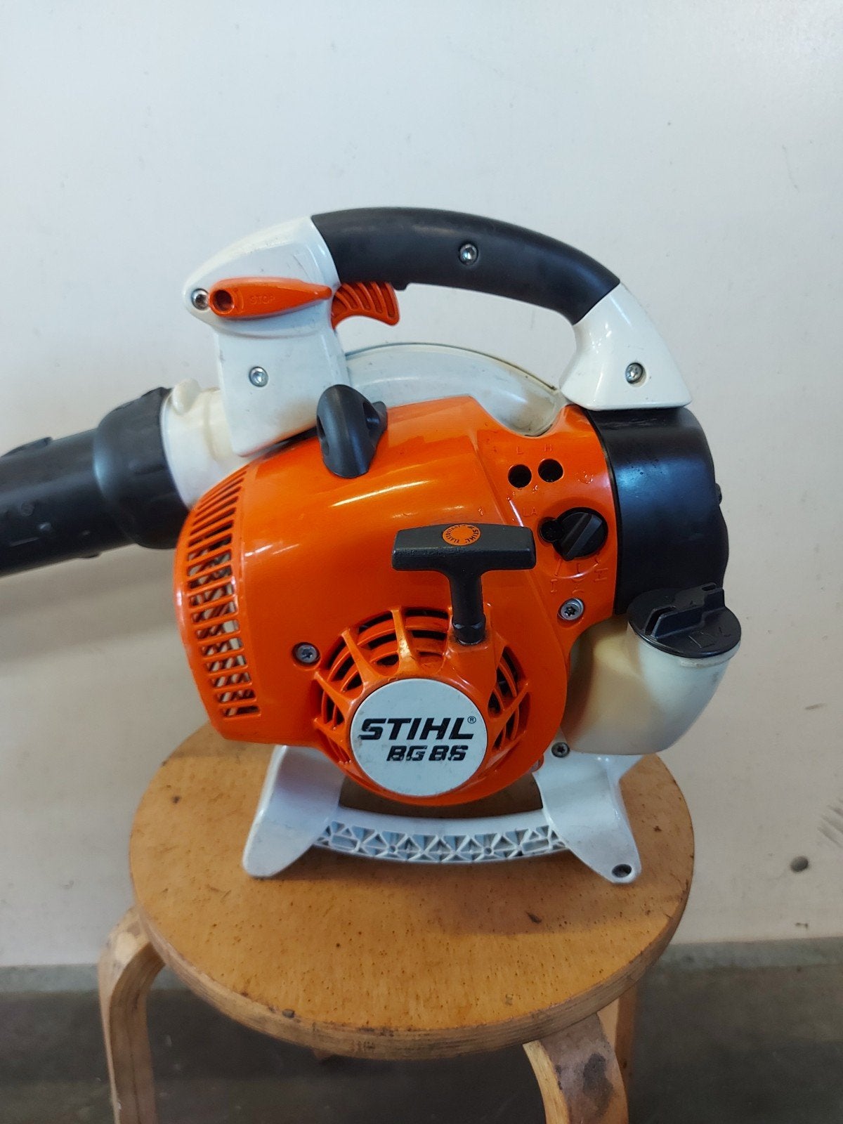stihl bg 86 bladblazer, Tuin en Terras, Handgedragen, Ophalen of Verzenden, Zo goed als nieuw, Stihl