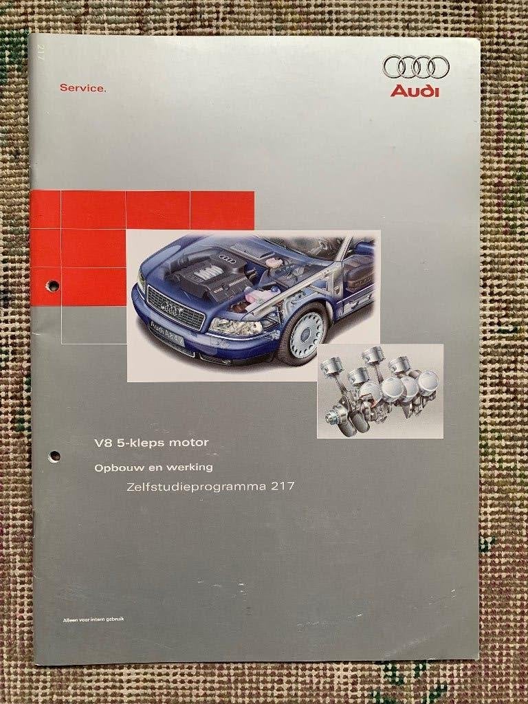 Zelfstudieprogramma Audi A6 & A8 4.2 V8 5-kleps motor 1999, Nieuw, Ophalen of Verzenden, Audi, Audi